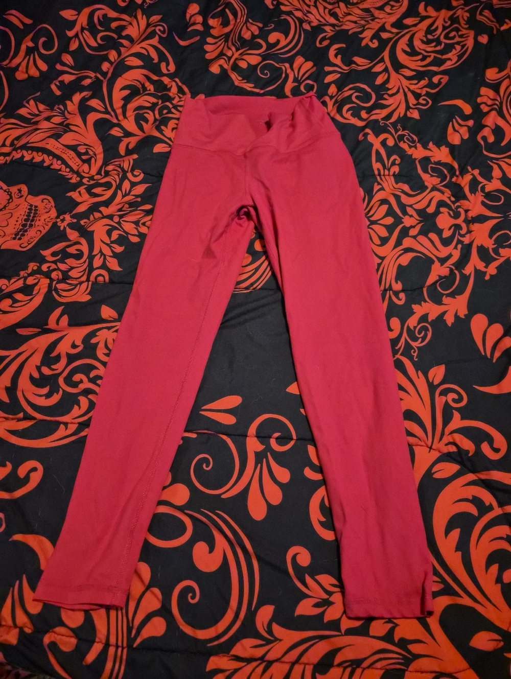 Echt Scrunch Leggings In Red (M)